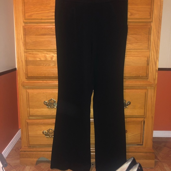 Body by Victoria Two Piece Black Tie Pant Suit - Picture 7 of 8